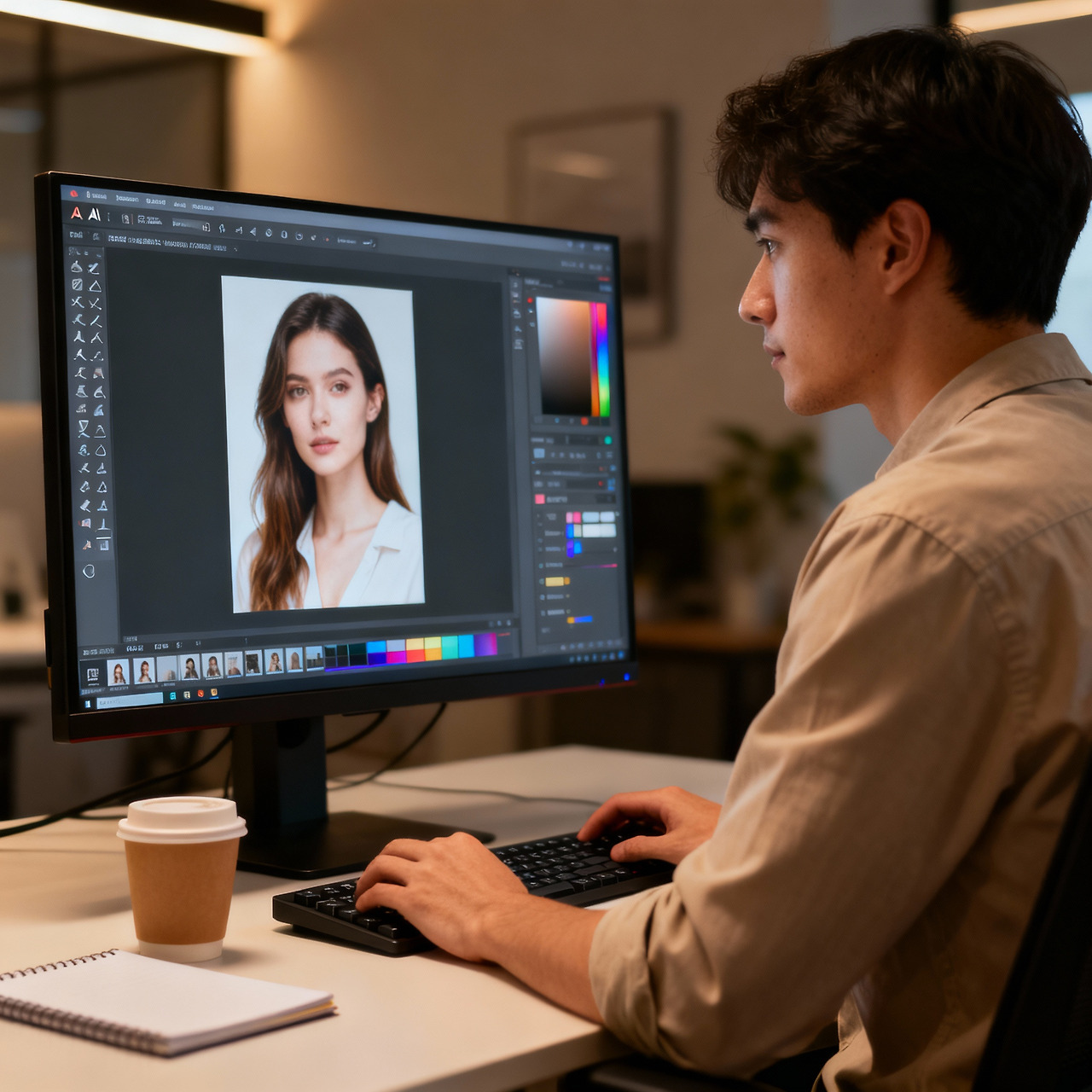 AI 모델 성능 비교 시각화