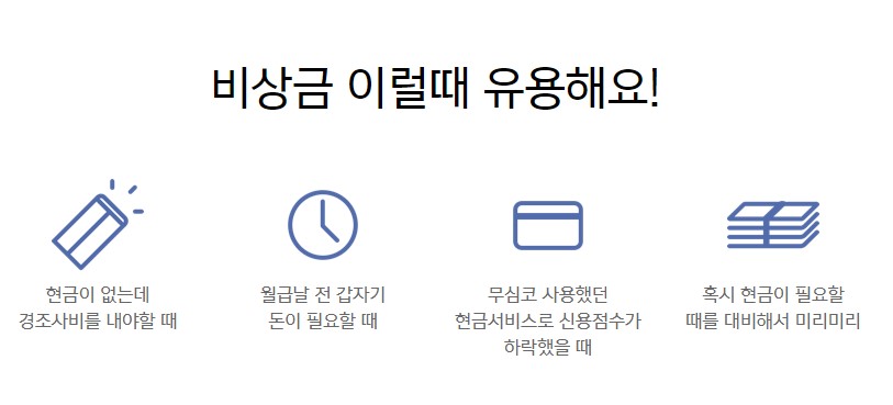 카카오뱅크 비상금대출 조건 금리 한도 신청방법