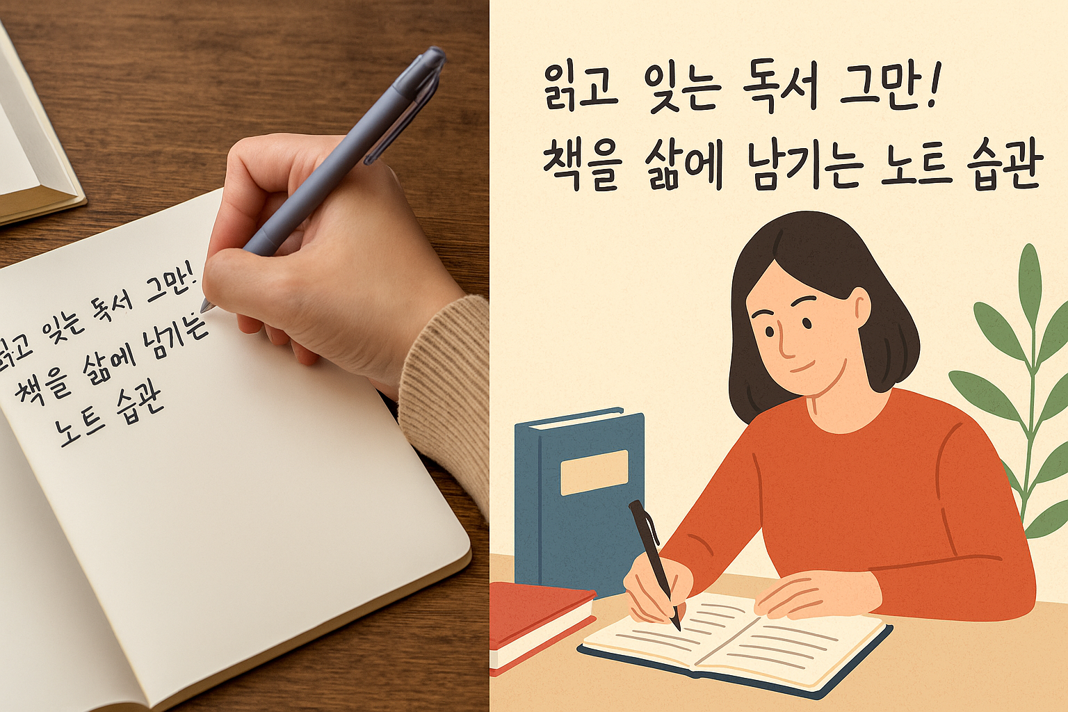 읽고 잊는 독서 그만! 책을 삶에 남기는 노트 습관