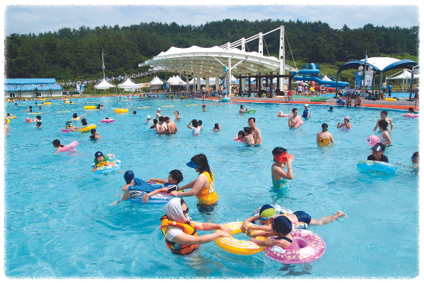 외달도 해수풀장