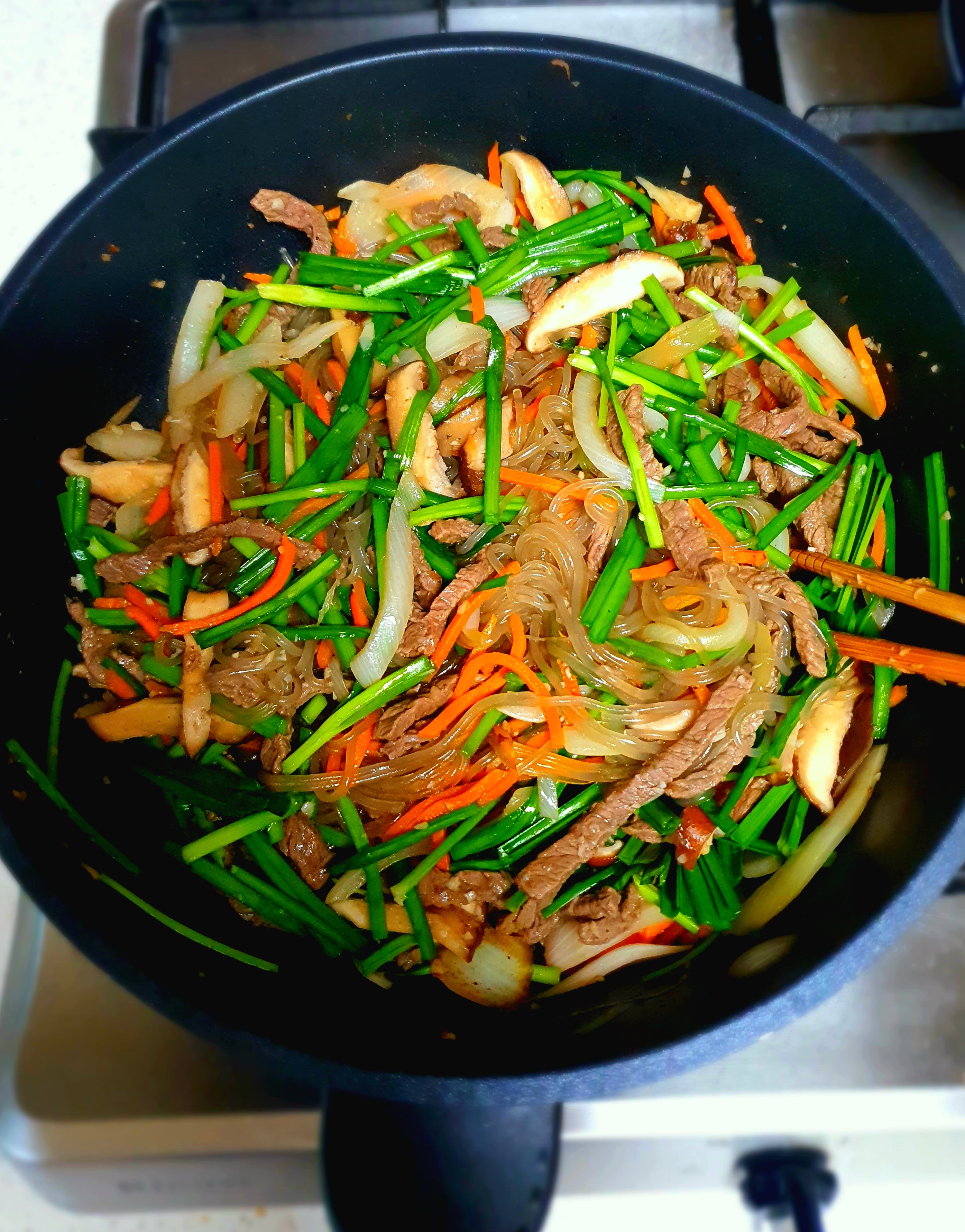 맛있게-원팬으로-완성했습니다.