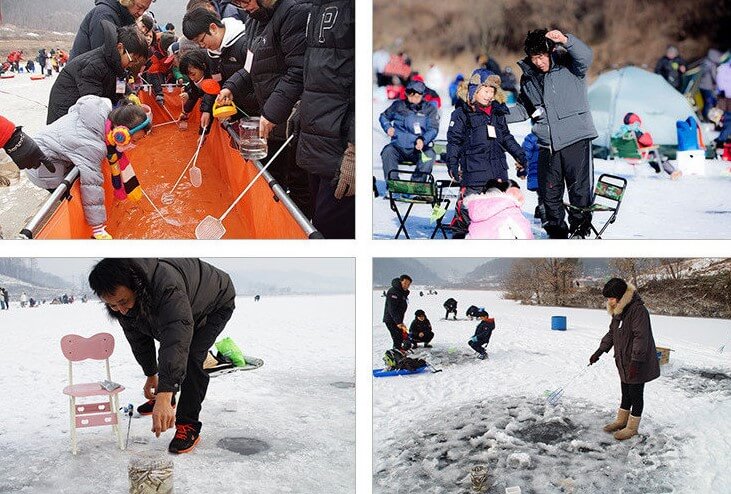 안성 두메호수 빙어축제, 입장료 및 놀이시설, 겨울철 빙상 위에서 빙어낚시 등 겨울 레포츠를 경험할 수 있는 축제가 열린다고 합니다.