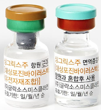 싱그릭스 가격 부작용 접종간격 알아보기