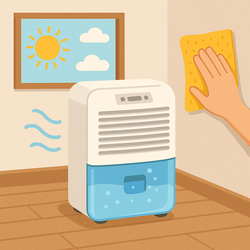 여름철 습기 제거 팁