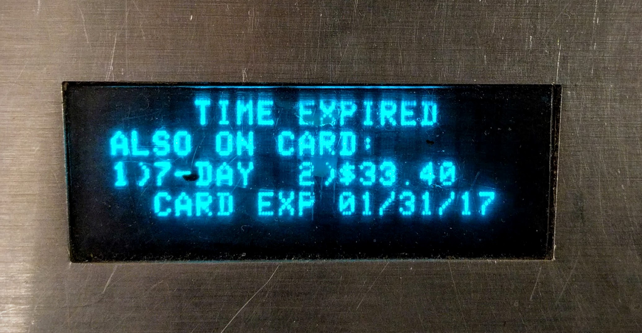 metrocard reader