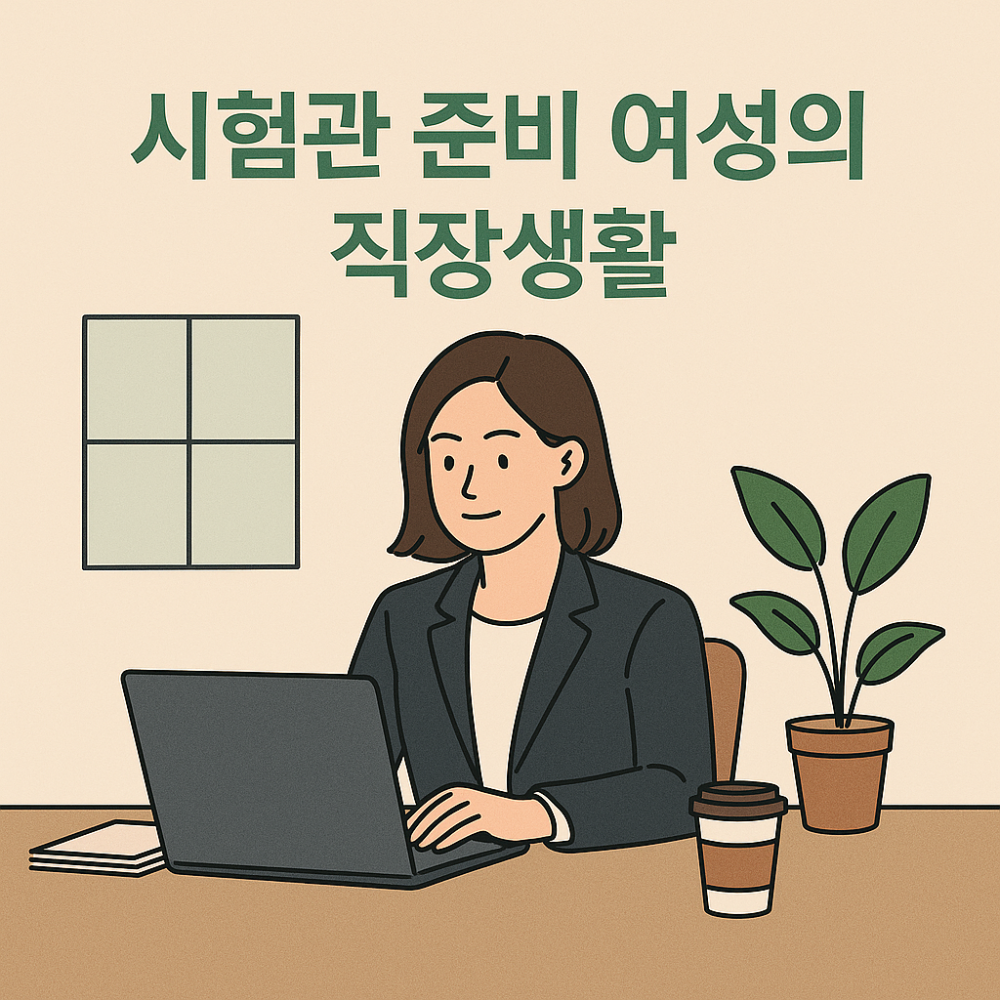 시험관 준비 여성의 직장생활 사진