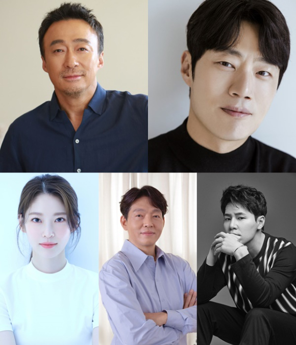 배우 이성민, 이희준, 공승연, 박지환, 이규형이 '핸섬가이즈'에 출연한다. [사진= 호두앤유엔터테인먼트, BH엔터테인먼트, 바로엔터테인먼트, 저스트엔터테인먼트, 에이스팩토리]