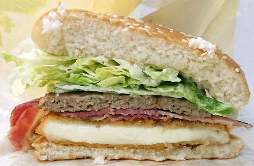 모짜렐라 인더버거 베이컨