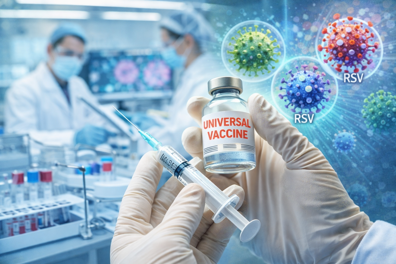 만능 백신 개발, 호흡기 감염 예방 기대 관련 이미지