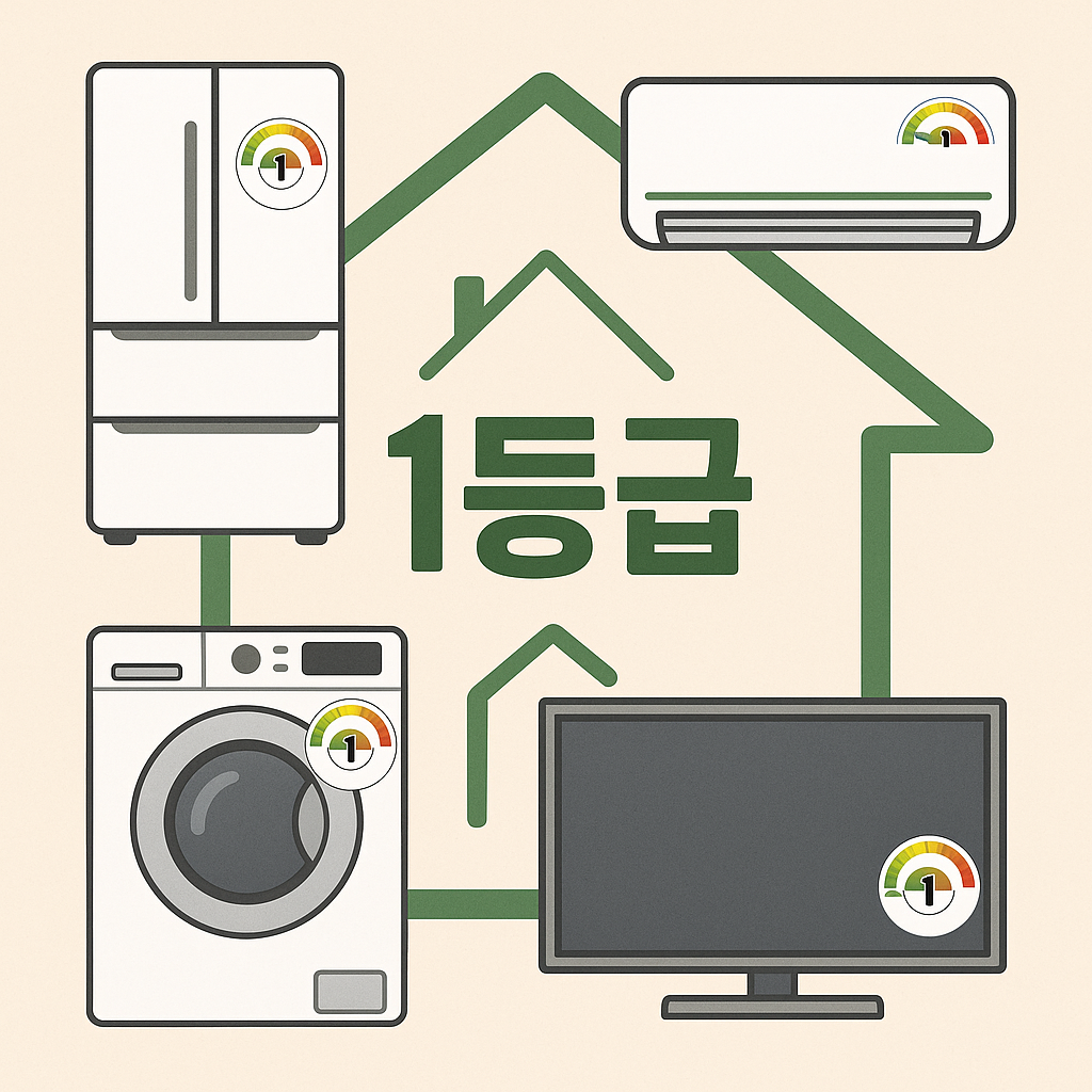 2025년 1등급 으뜸효율 환급 예산 실시간 확인 방법