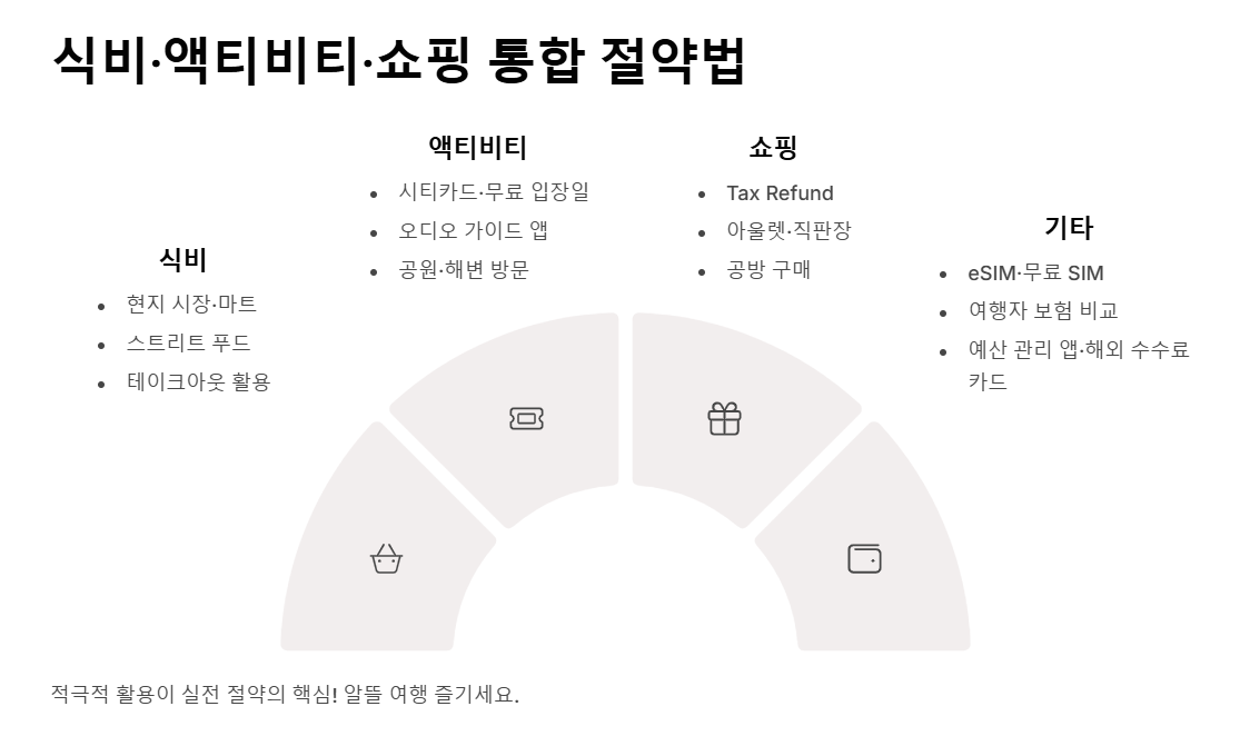 여행비 절약 방법 똑똑하게 아끼는 여행 시작