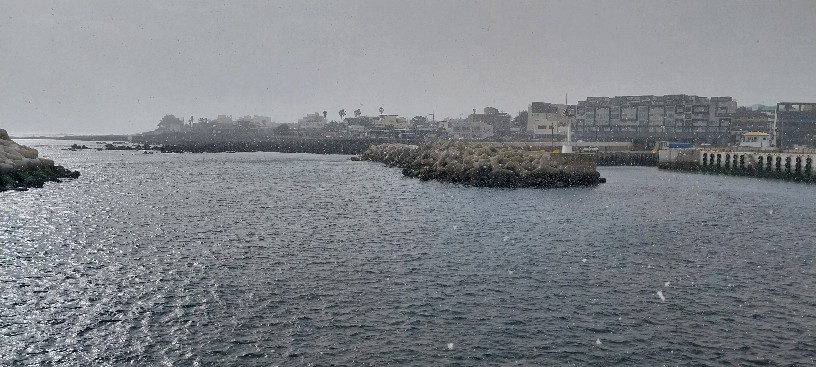 법환바다 범섬에서 눈