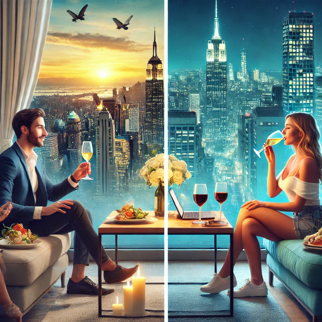 "TV 속 데이트와 현실 연애의 차이점"