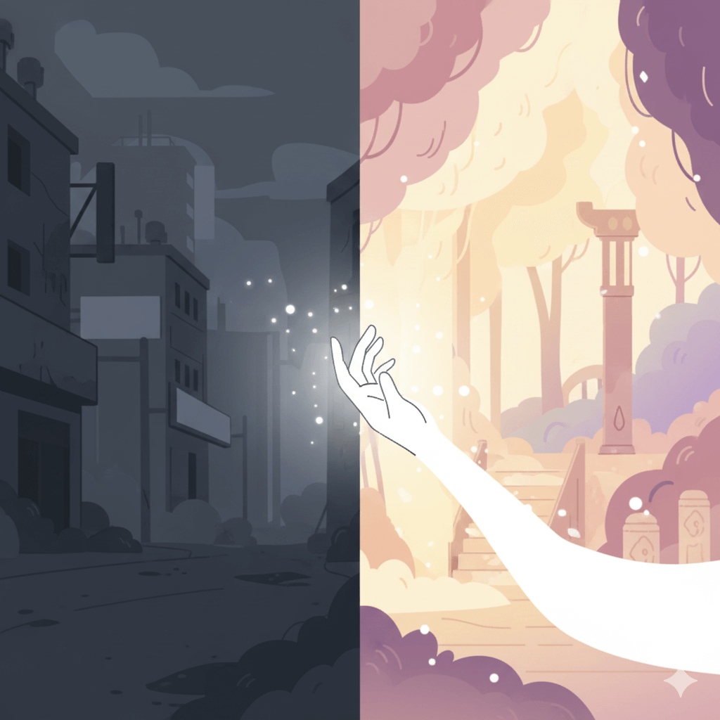 현실 사회와 판타지 영화속 마법