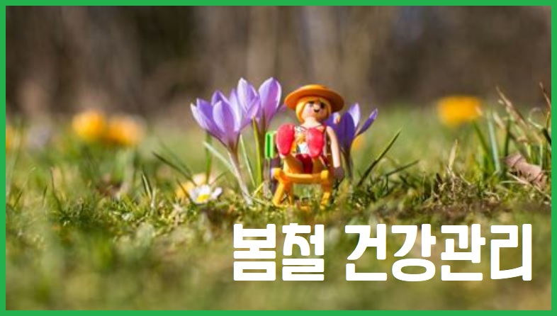 봄철 건강관리의 중요성