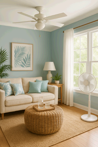 여름철 쿨링 인테리어