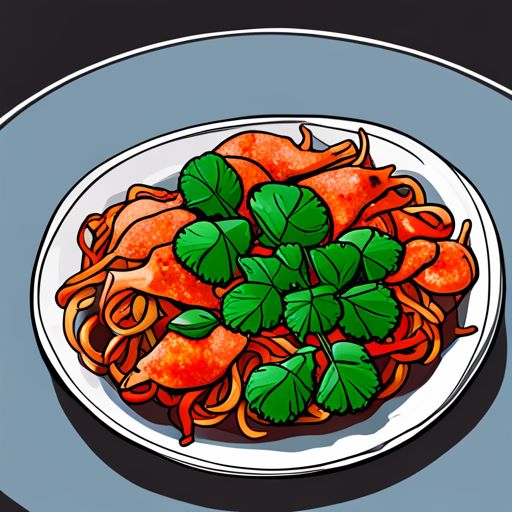 닭다리머위무침