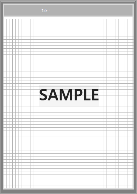 그리드노트 (1) 서식 미리보기