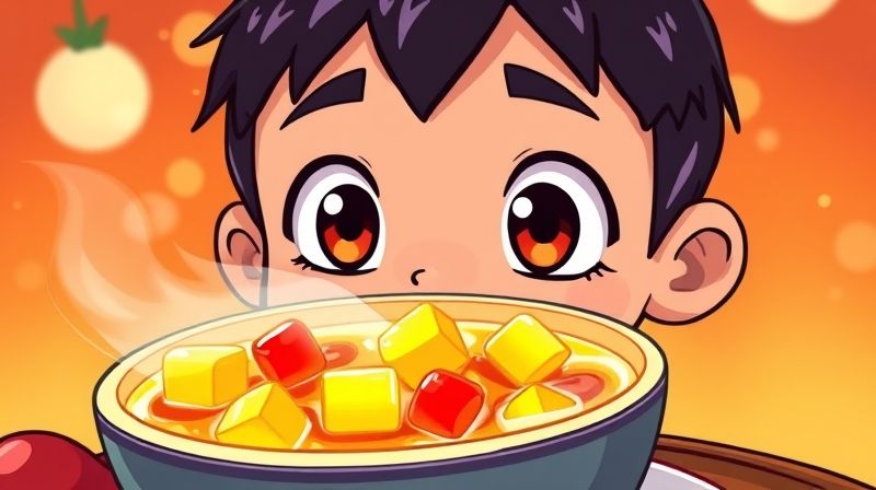 매혹된 눈으로 마라탕후루를 보는 사람