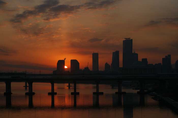 선유도공원일출