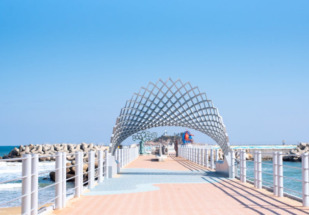 속초해수욕장방파제