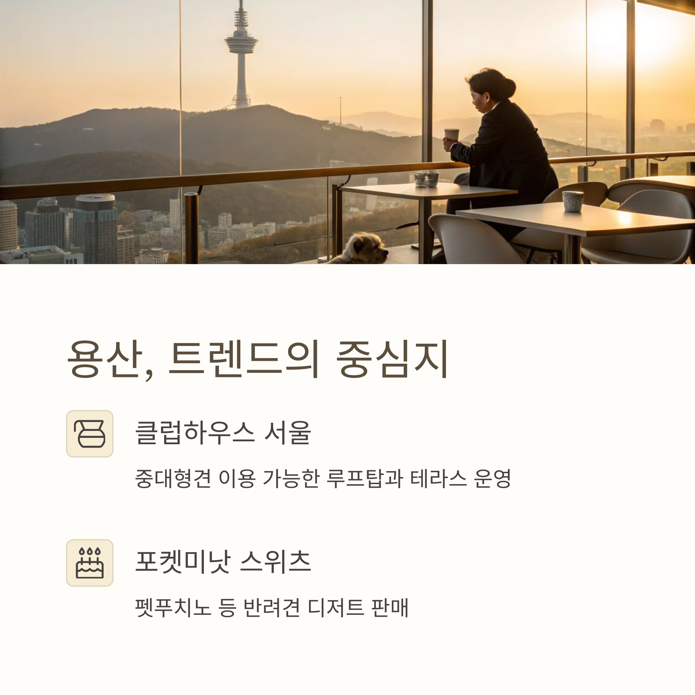 용산, 트렌드의 중심지