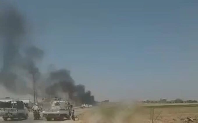 미군 중동전 첫 참전...시리아 내 이란 기지 폭격 VIDEO: US fighter jets strike Iran-linked sites in Syria in retaliation for attacks on US troops