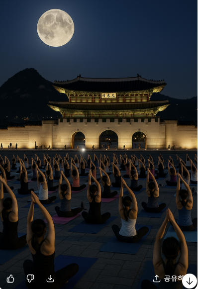 2025 광화문 달빛 요가 예약 (일정, 커리큘럼 포함) 관련 사진