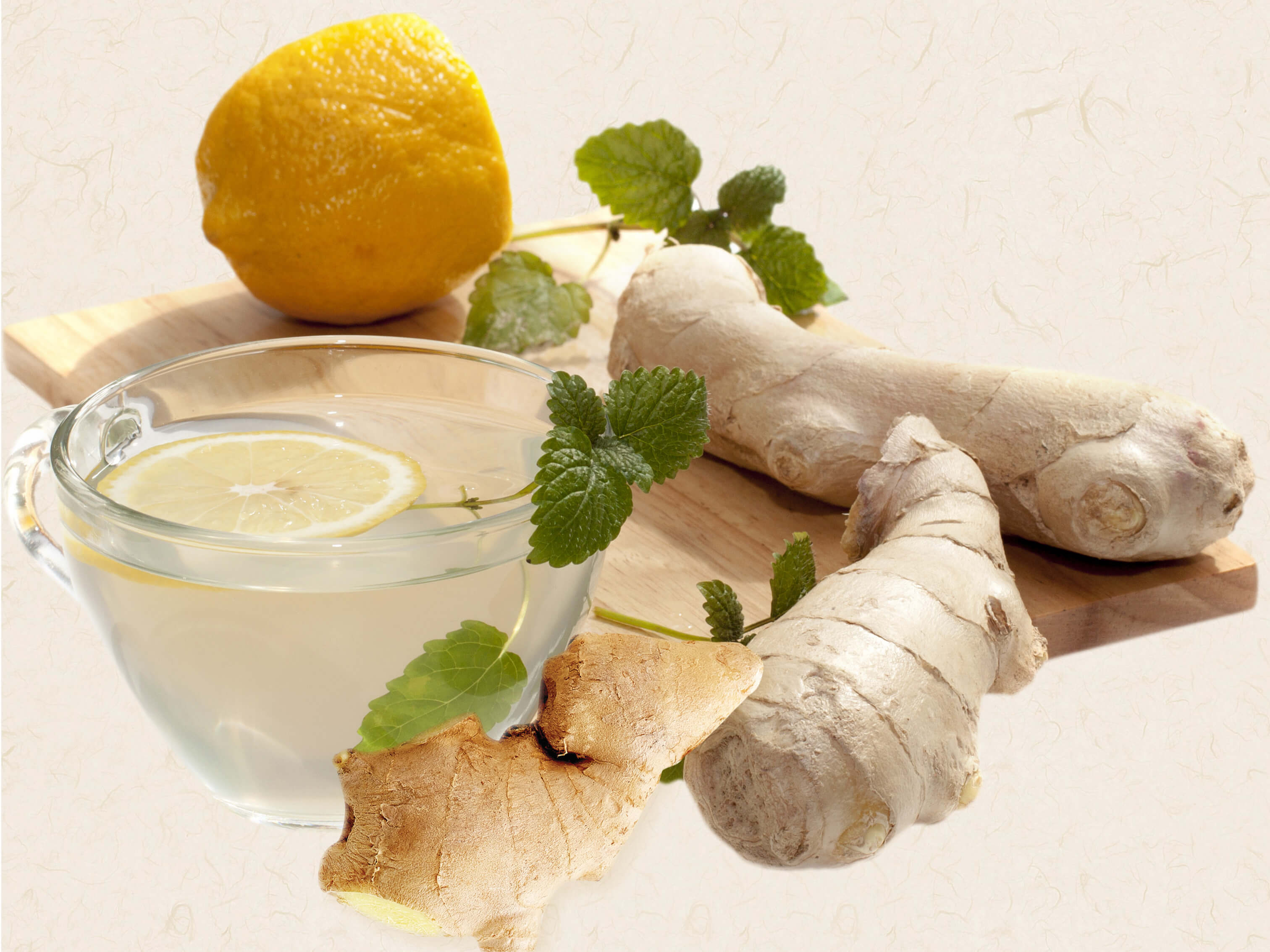 생강. 생강차