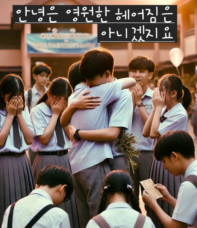 안녕은 영원한 헤어짐은 아니겠지요