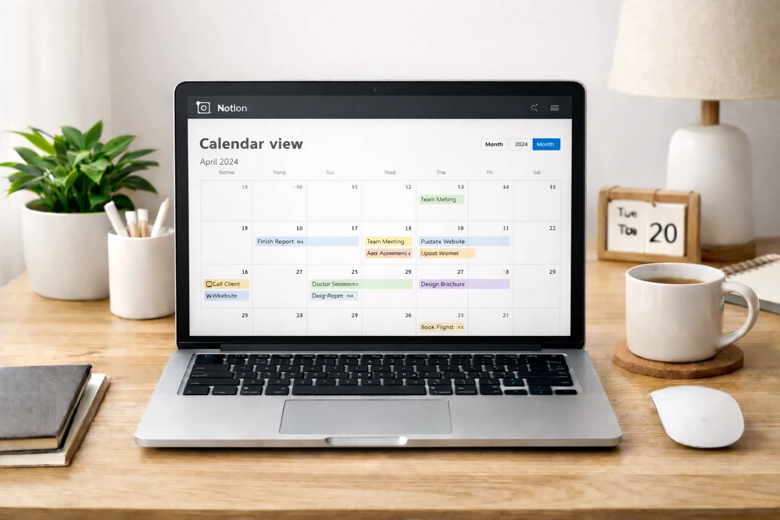 노션 활용법 노션 캘린더 기능 활용 방법