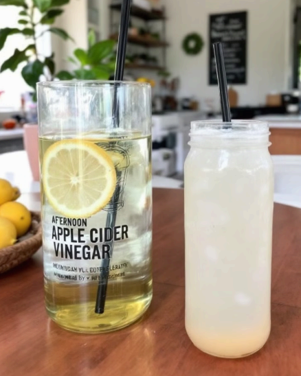 애사비 레몬수와 함께 마시기