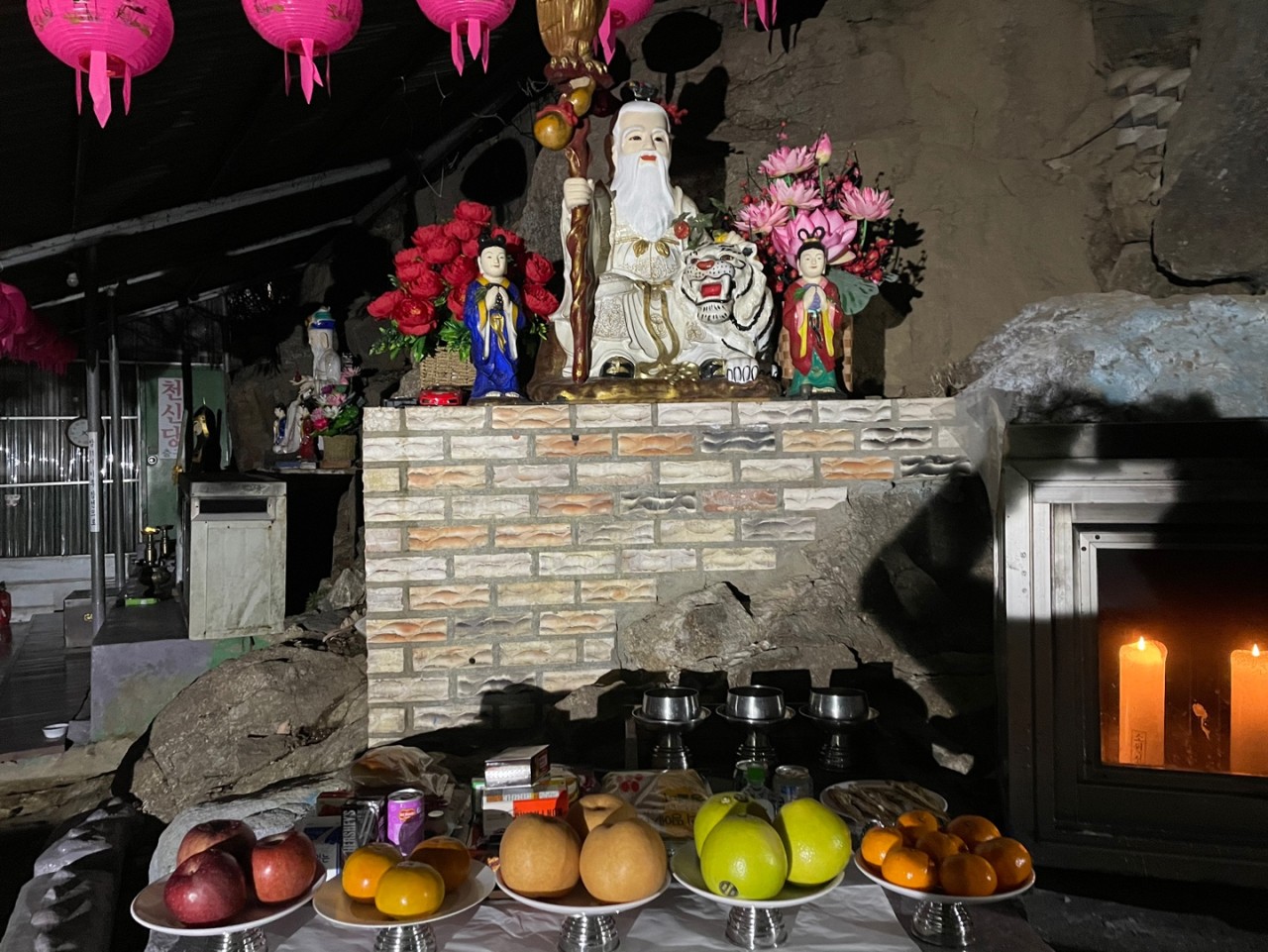 서울 신점 월령도령 상차림