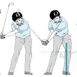 골프 다운스윙 동작