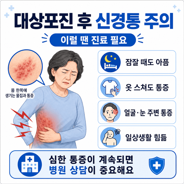 대상포진 초기증상