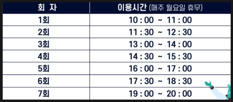 대전 ‘꿈돌이 야외스케이트장’ 이용시간