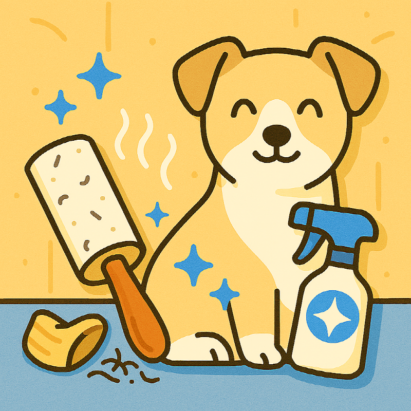 반려동물 털 청소 꿀팁, 집안 청결 지키는 필수 생활법