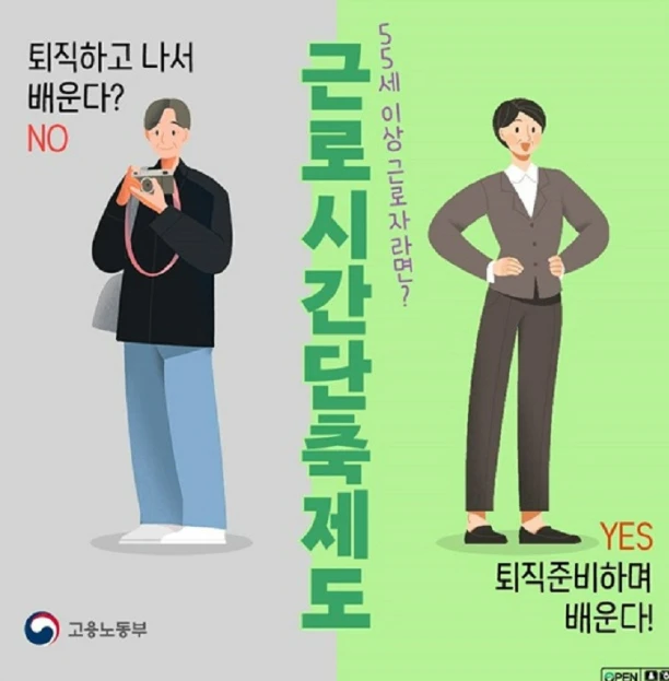 55세 이상 근로자 근로시간 단축제도 조건&middot;지원금 총정리 (2025)
