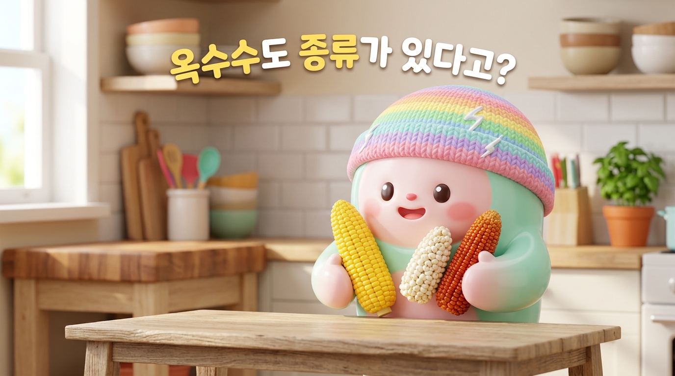 옥수수도 종류가 있다고?