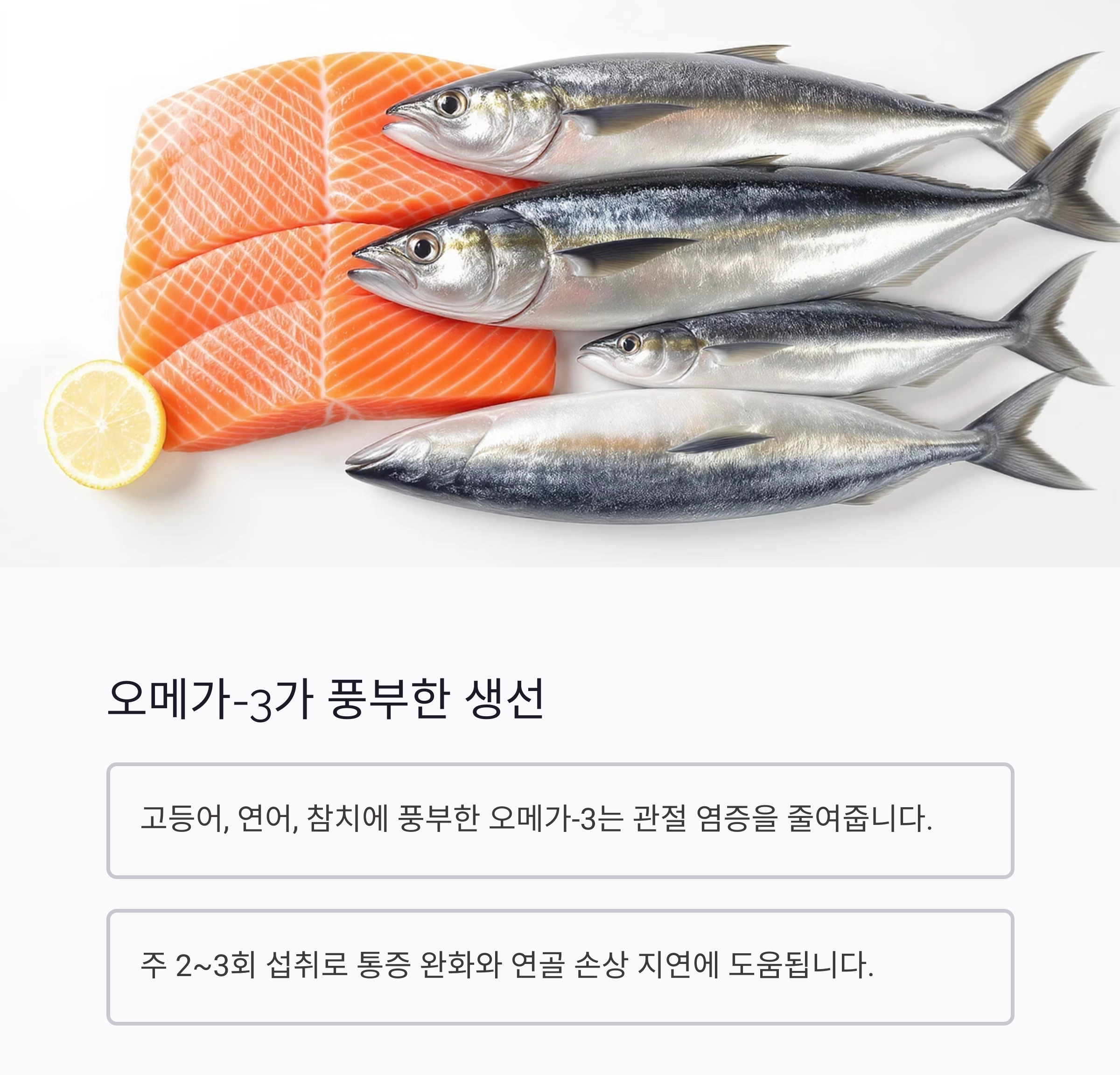 나이 들수록 더 중요해지는 관절 건강, 어떤 음식이 도와줄까?