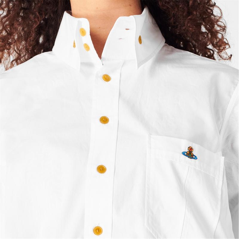 비비안웨스트우드 여성 투버튼 셔츠 648509