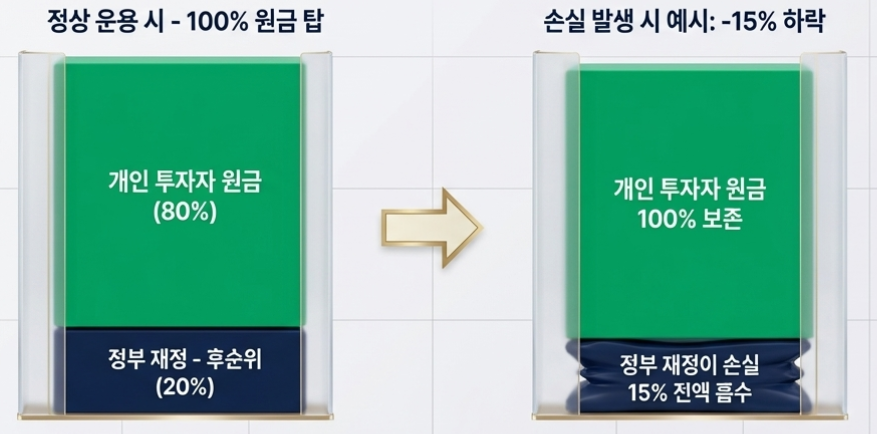 국가가 책임지는 20% 손실 방지 (세이프티넷)