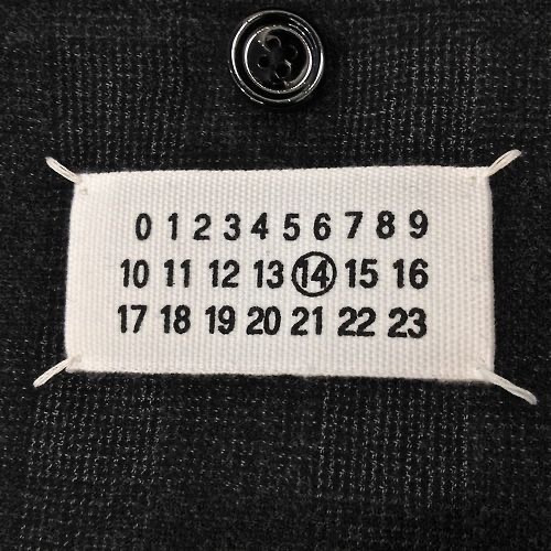 maison margiela number label