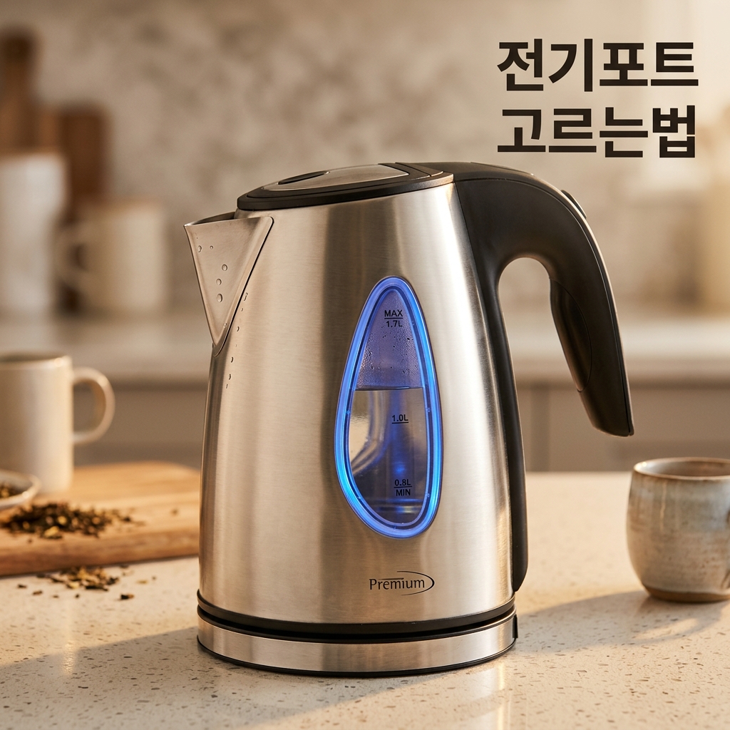전기포트 고르는법 선택 고민