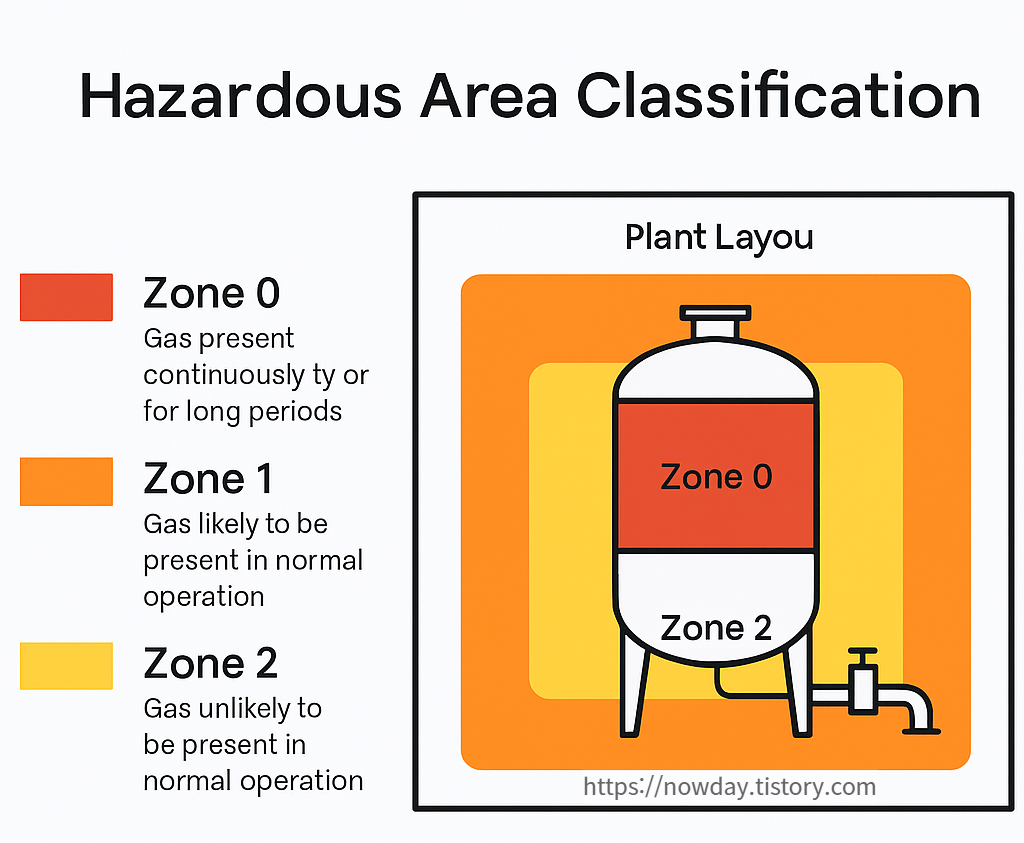IEC-based hazardous area classification zones