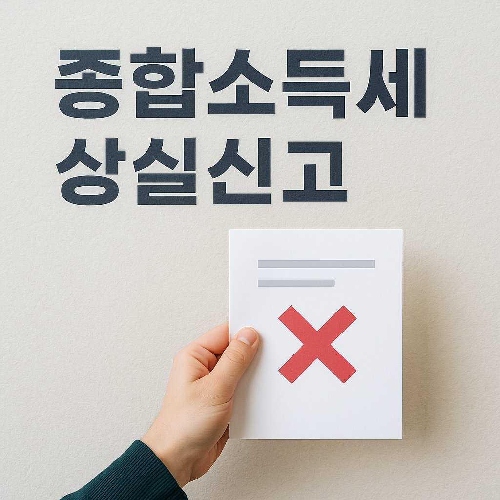 종합소득세 상실신고