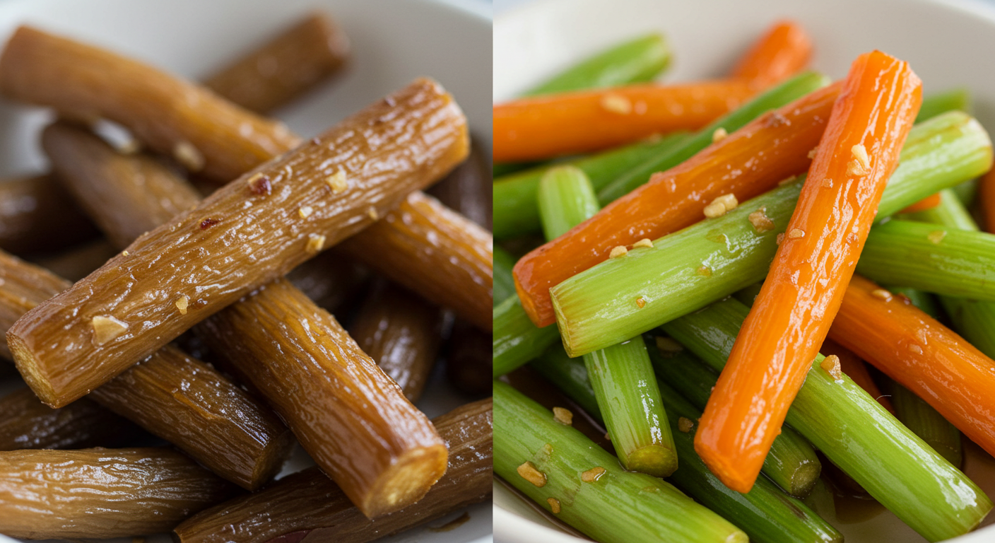 고구마줄기 볶음 황금레시피