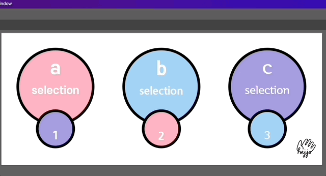 동일한 속성이 있는 오브젝트 선택하기