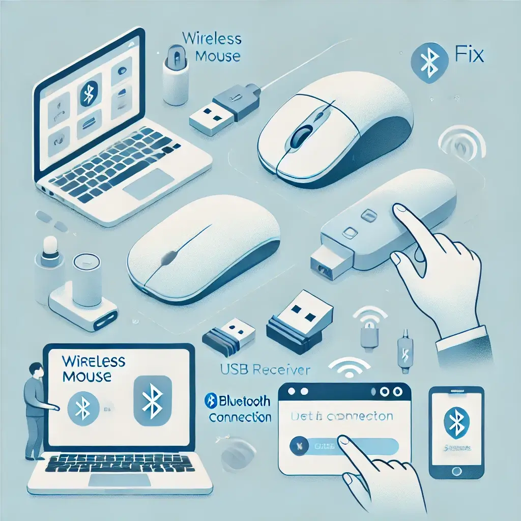 무선 마우스 연결 안 될 때｜해결하는 방법 초간단 셀프 가이드