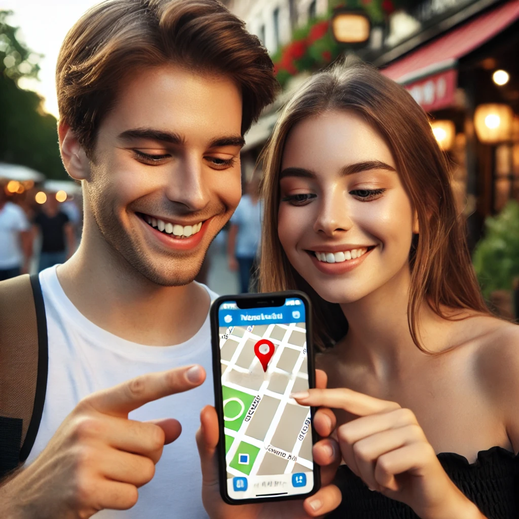 지도어플로 맛집찾기